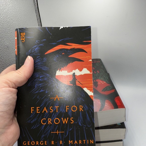 The Complete Game Of Thrones Book Series New- Been Stored Some Wear To Covers - Picture 7 of 11